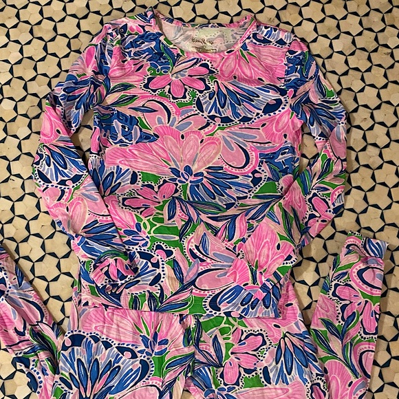 Lilly Pulitzer Sammy Pajama Set size 12 - Picture 3 of 3